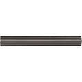 Charcoal Grey Astragal Moulding Ceramic Wall Tile 152x21mm