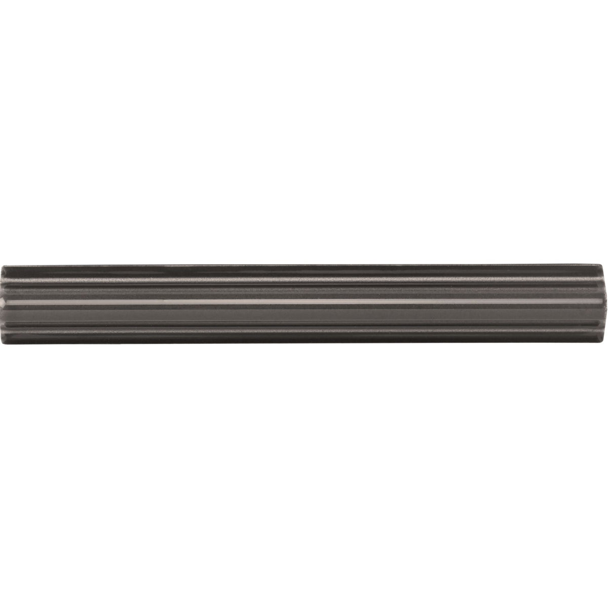 Charcoal Grey Astragal Moulding Ceramic Wall Tile 152x21mm - Gloss