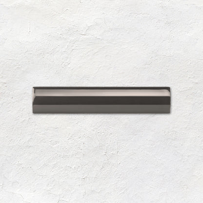 Charcoal Grey External Corner Trim Ceramic Wall Tile 152x30mm