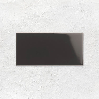 Charcoal Grey Half Tile 152x76mm