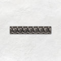 Charcoal Grey Scroll Moulding Ceramic Wall Tile 152x29mm
