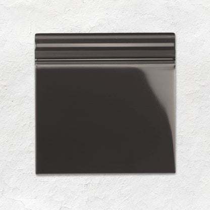 Charcoal Grey Skirting Tile 152x152mm