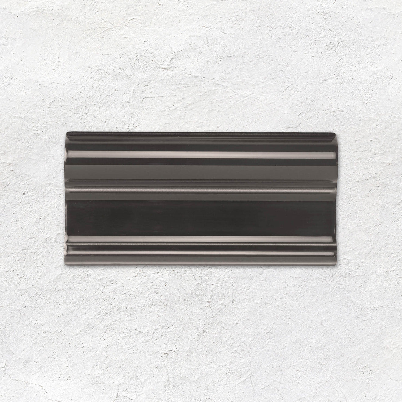 Charcoal Grey Victoria Moulding Ceramic Wall Tile 152x75mm - Gloss