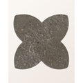 Clover Cabochon Hazlebury Limestone Honed piece