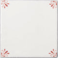 Country Delft Field Tile Ada Burgundy – detail view 6