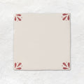 Country Delft Field Tile Cornelia Burgundy – detail view 5
