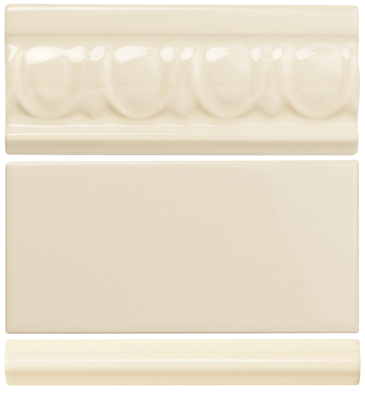 Artworks County White Ceramic Tile