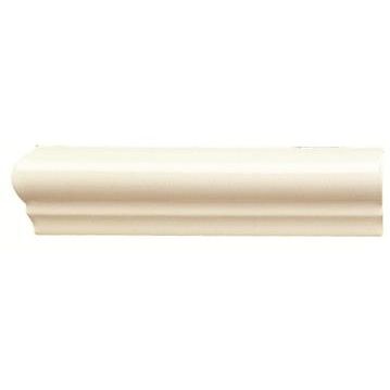 County White Albert Left Corner Ceramic Wall Tile