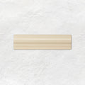County White Albert Moulding Ceramic Wall Tile 152x40mm