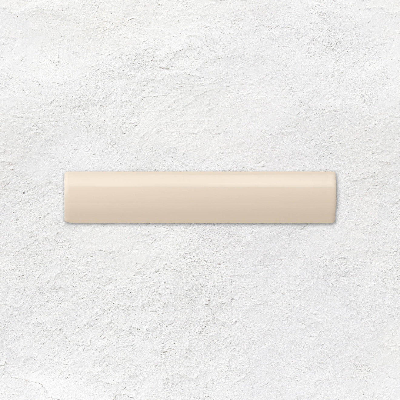 County White External Corner Trim Ceramic Wall Tile 152x30mm