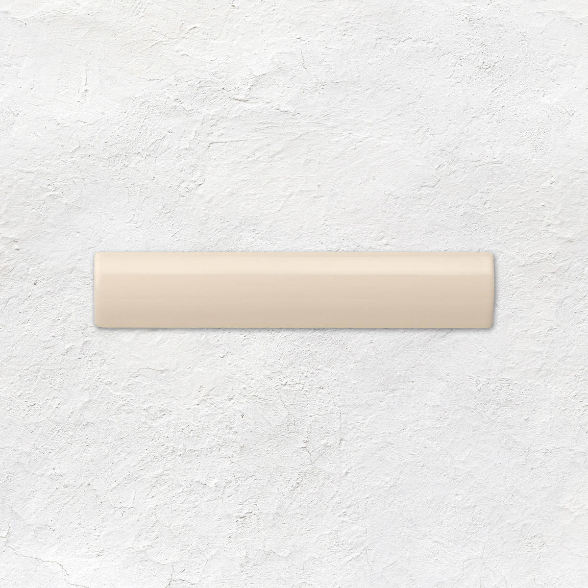 County White External Corner Trim Ceramic Wall Tile 152x30mm - Gloss