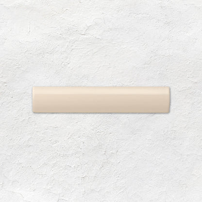 County White External Corner Trim Ceramic Wall Tile 152x30mm