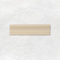 County White Hogarth Moulding Ceramic Wall Tile 152x38mm
