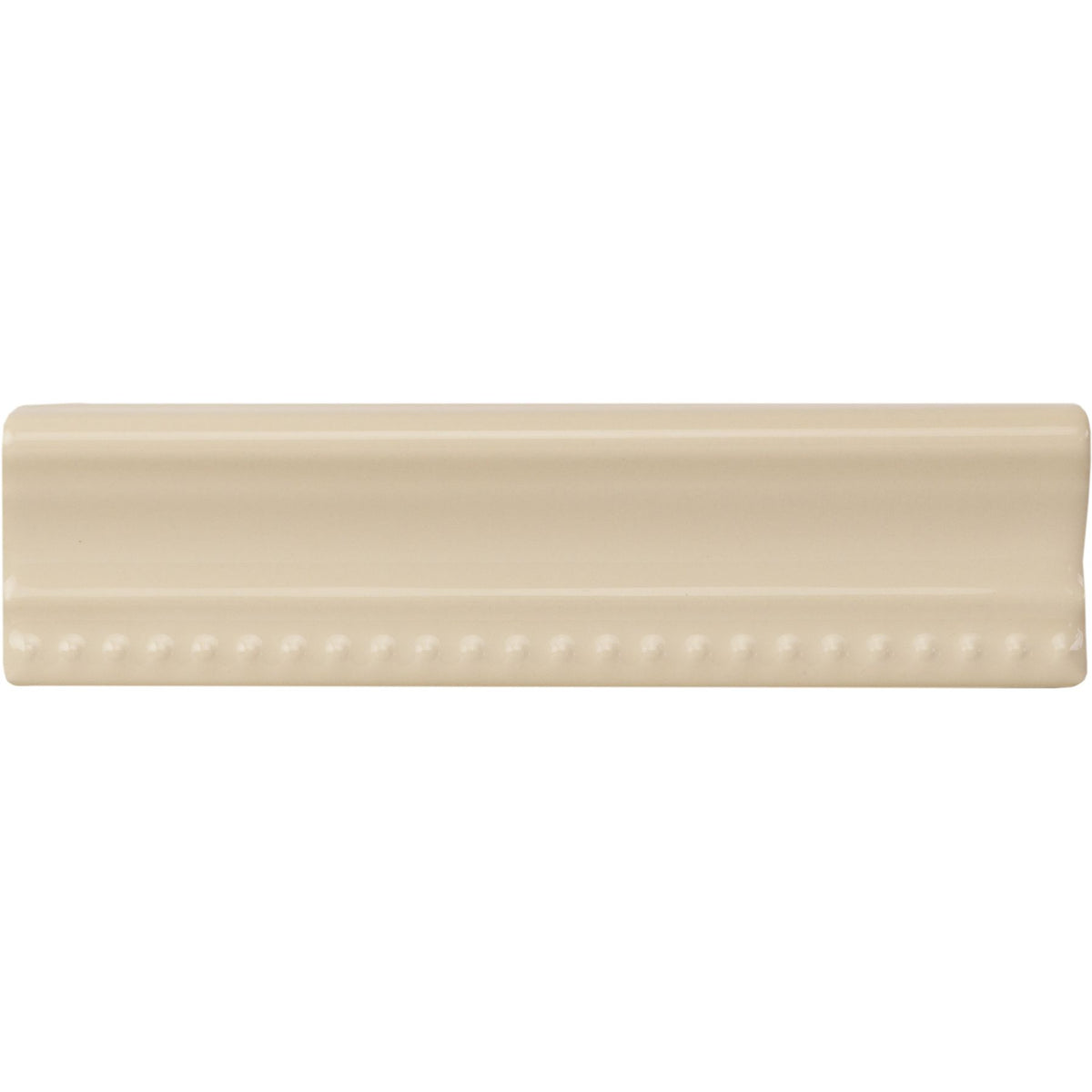 County White Hogarth Moulding Ceramic Wall Tile 152x38mm