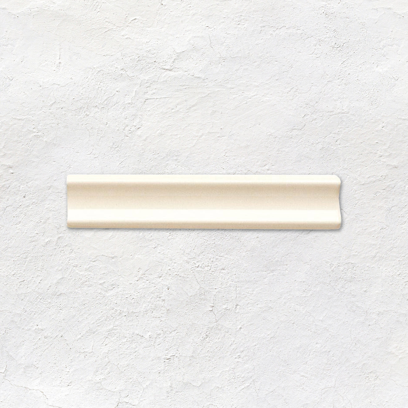 County White Internal Corner Trim Ceramic Wall Tile 152x30mm - Gloss
