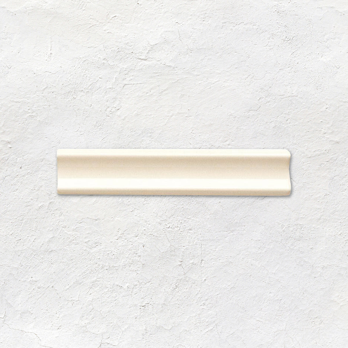 County White Internal Corner Trim Ceramic Wall Tile 152x30mm