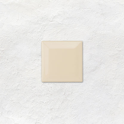 County White Metro Bevelled Tile 75 x 75mm