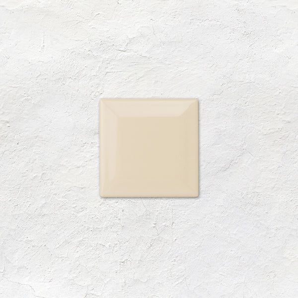 County White Metro Bevelled Tile 75 x 75mm