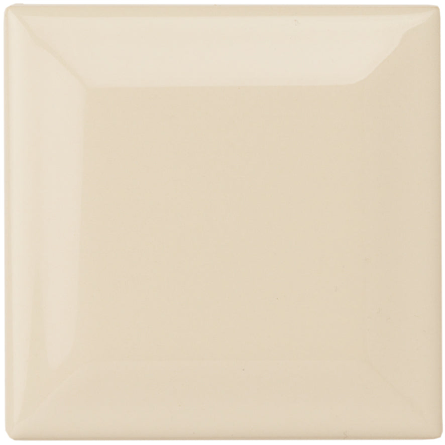 County White Metro Bevelled Tile 75 x 75mm