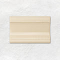 County White Plain Cornice Ceramic Wall Tile 152x75mm
