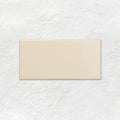 County White Rounded Short Edge Ceramic Wall Tile