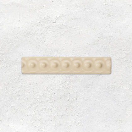 County White Scroll Moulding