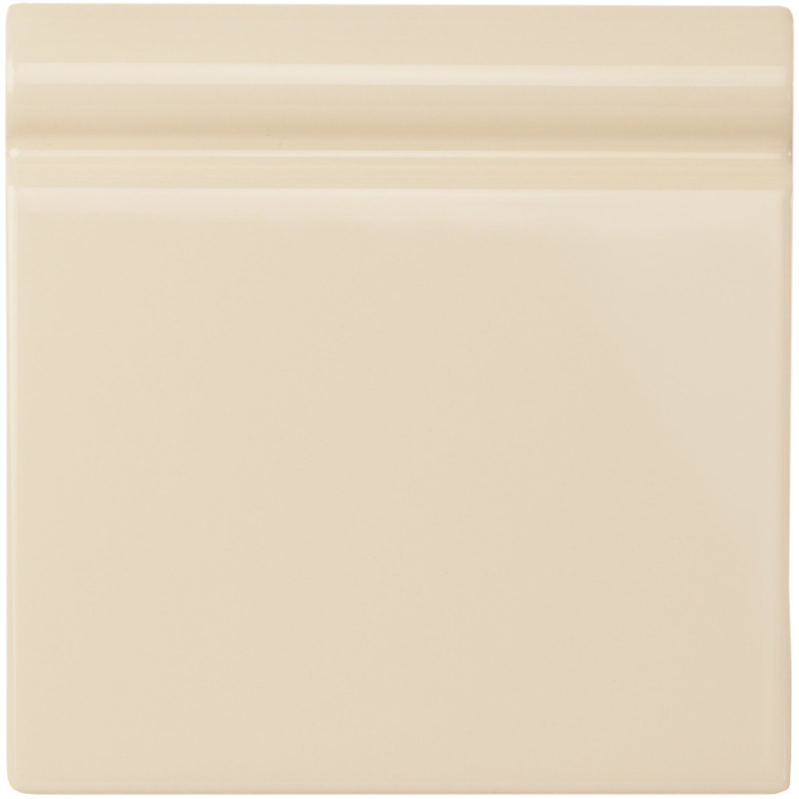 County White Skirting Tile 152x152mm