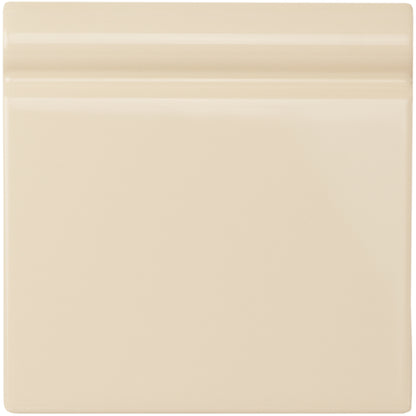 County White Skirting Tile 152x152mm