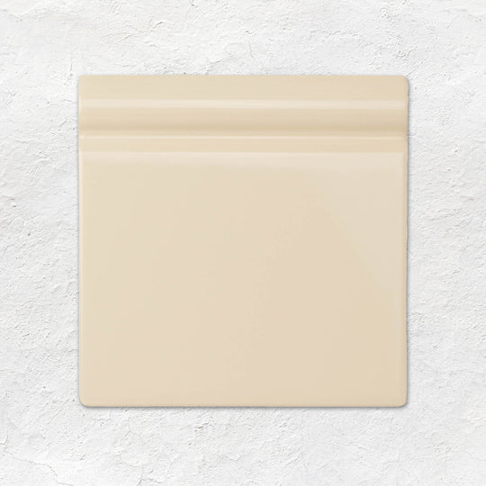 County White Skirting Tile 152x152mm