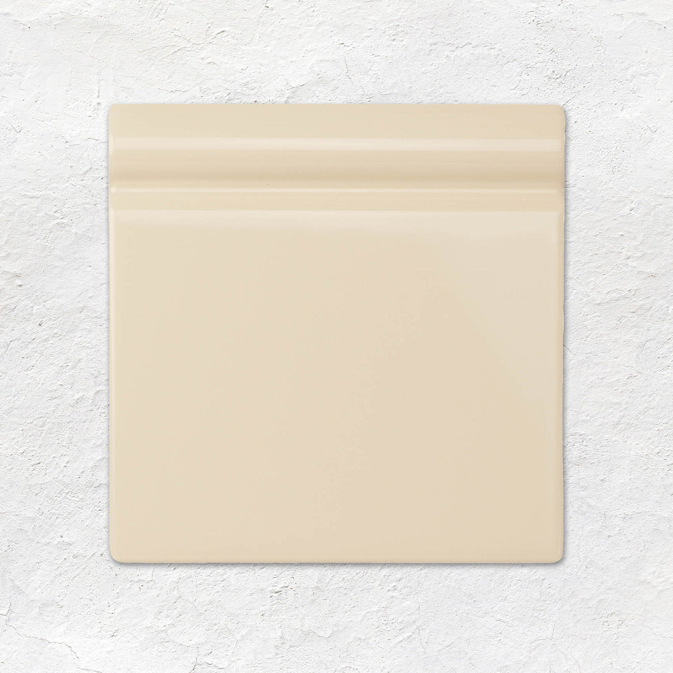 County White Skirting Tile 152x152mm