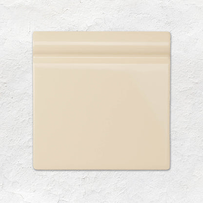 County White Skirting Tile 152x152mm