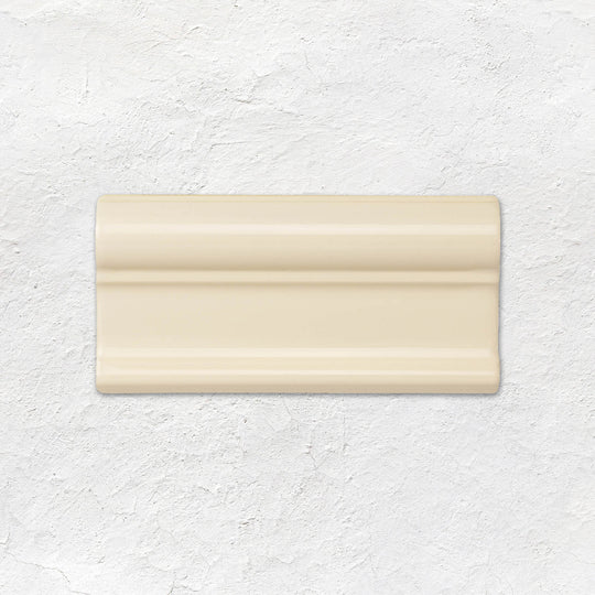 County White Victoria Moulding Ceramic Wall Tile 152x75mm