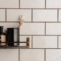 Crackle Glazed Brick Tile Helmingham – detail view 2