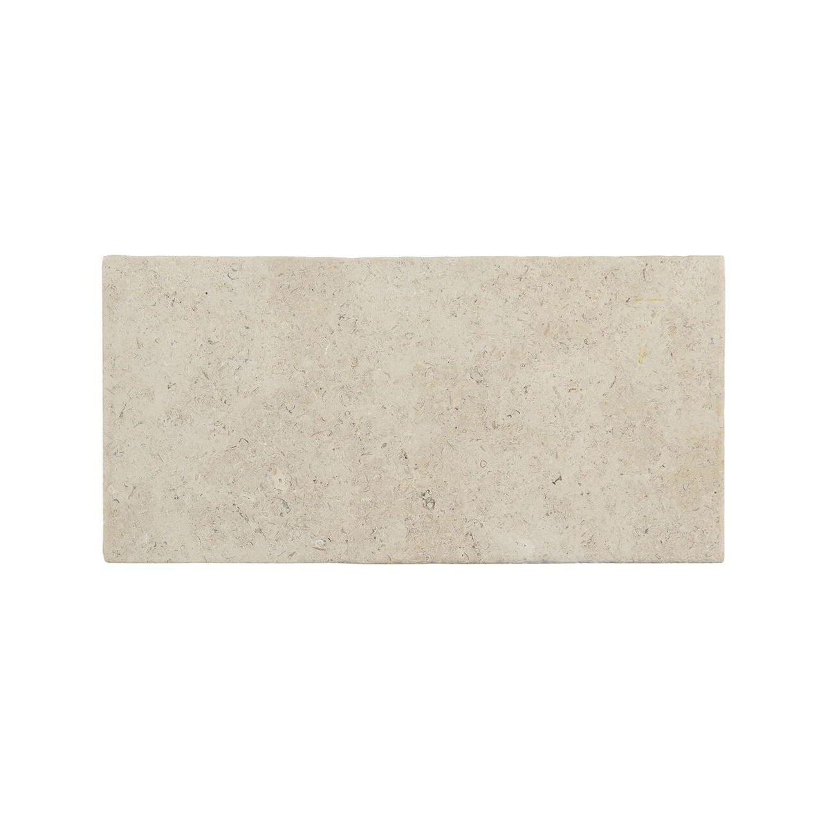 Dijon tumbled limestone 40.6 x 20.3cm cream and beige natural stone tile face