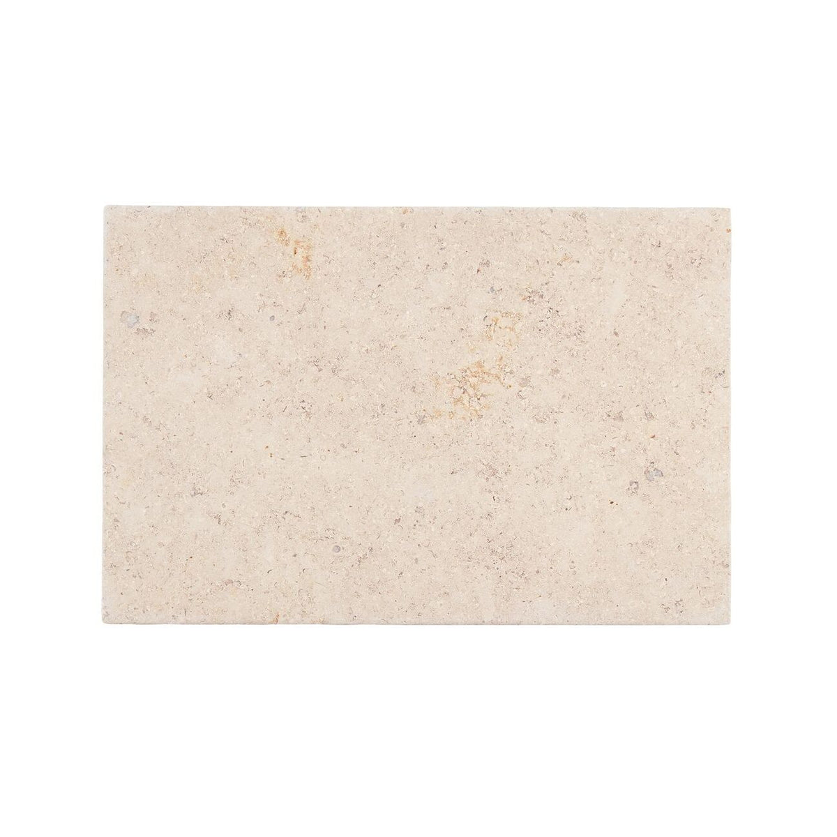 Dijon tumbled limestone 61 x 40.6cm cream and beige natural stone tile face detail