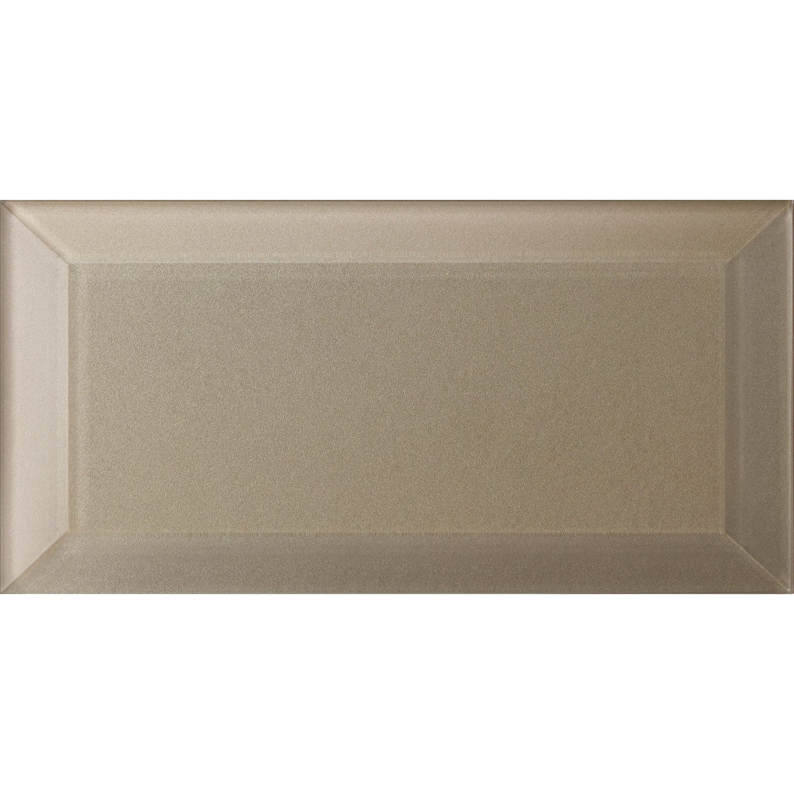 Dionysus Metallic Glass Bevel 20 x 10cm Wall Tile
