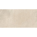 Beige textured ceramic tile with subtle natural stone veining from dorset porcelain collection