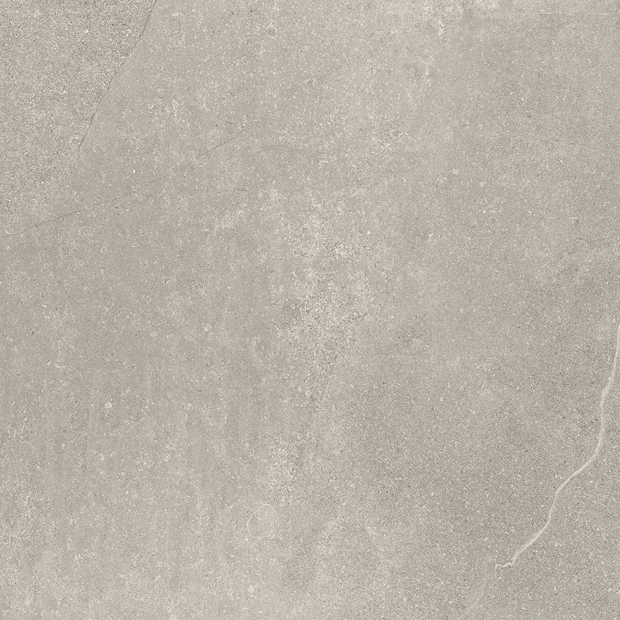 Gray concrete-effect porcelain tile with subtle texture and faint veining from dorset porcelain grey collection