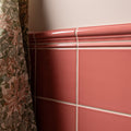 Duchy Pink Albert Moulding Ceramic Wall Tile 152x40mm