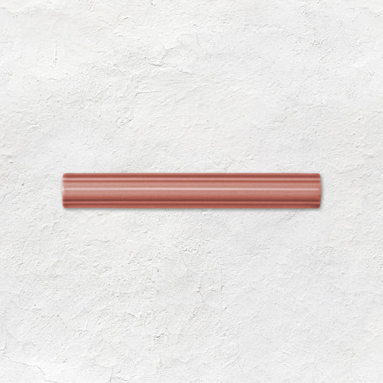 Duchy Pink Astragal Moulding Ceramic Wall Tile 152x21mm
