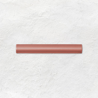 Duchy Pink Astragal Moulding Ceramic Wall Tile 152x21mm