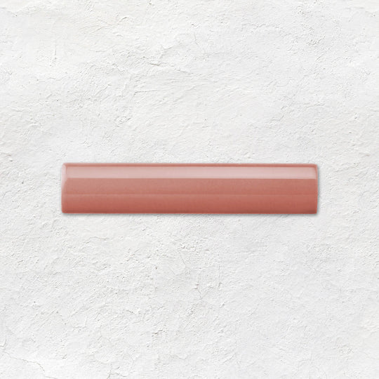 Duchy Pink External Corner Trim Ceramic Wall Tile 152x30mm