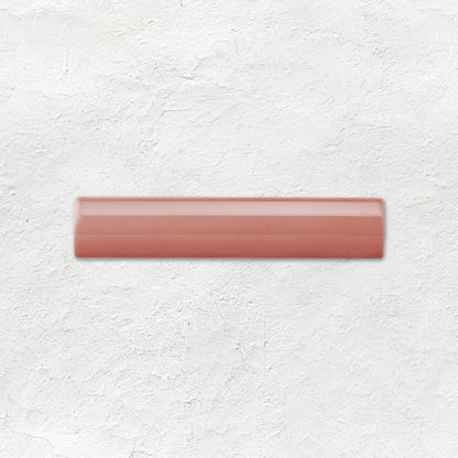Duchy Pink External Corner Trim Ceramic Wall Tile 152x30mm