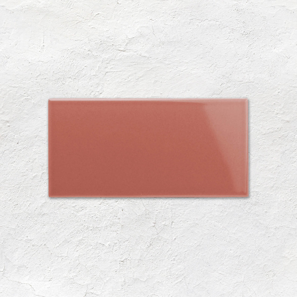 Duchy Pink Half Tile 152x76mm - Ceramic - Gloss