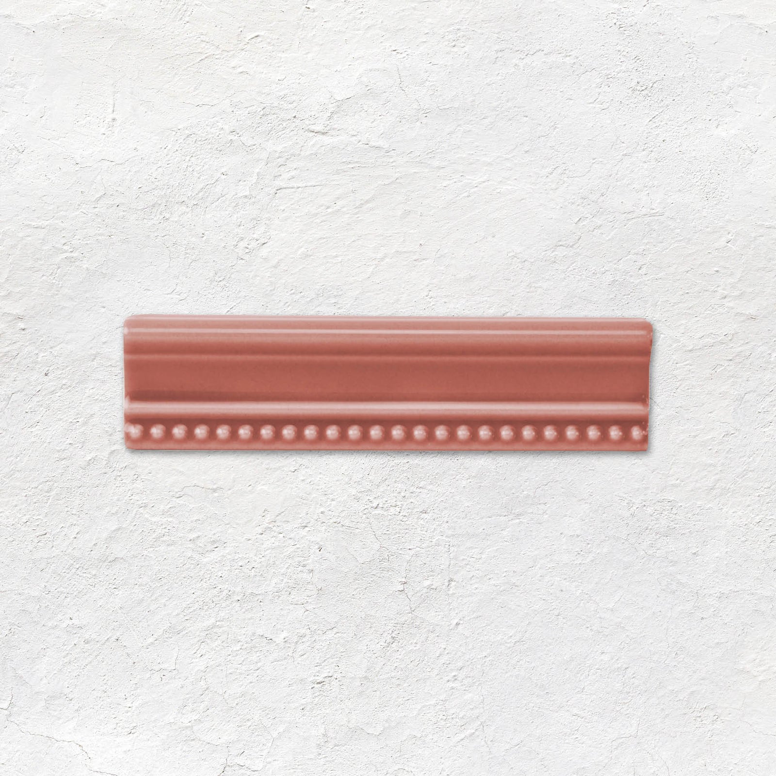 Duchy Pink Hogarth Moulding Ceramic Wall Tile 152x38mm