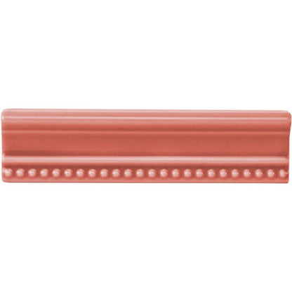 Duchy Pink Hogarth Moulding Ceramic Wall Tile 152x38mm