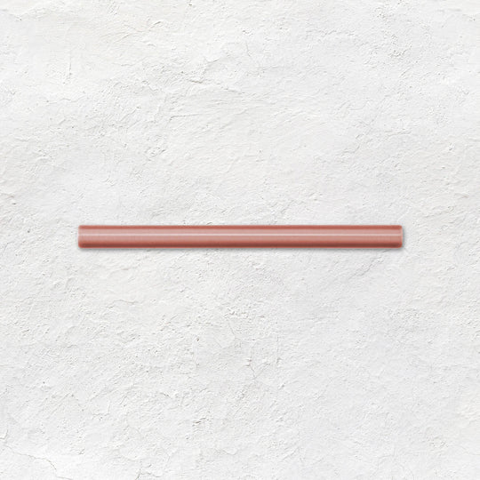 Duchy Pink Omega Moulding Ceramic Wall Tile 152x12mm