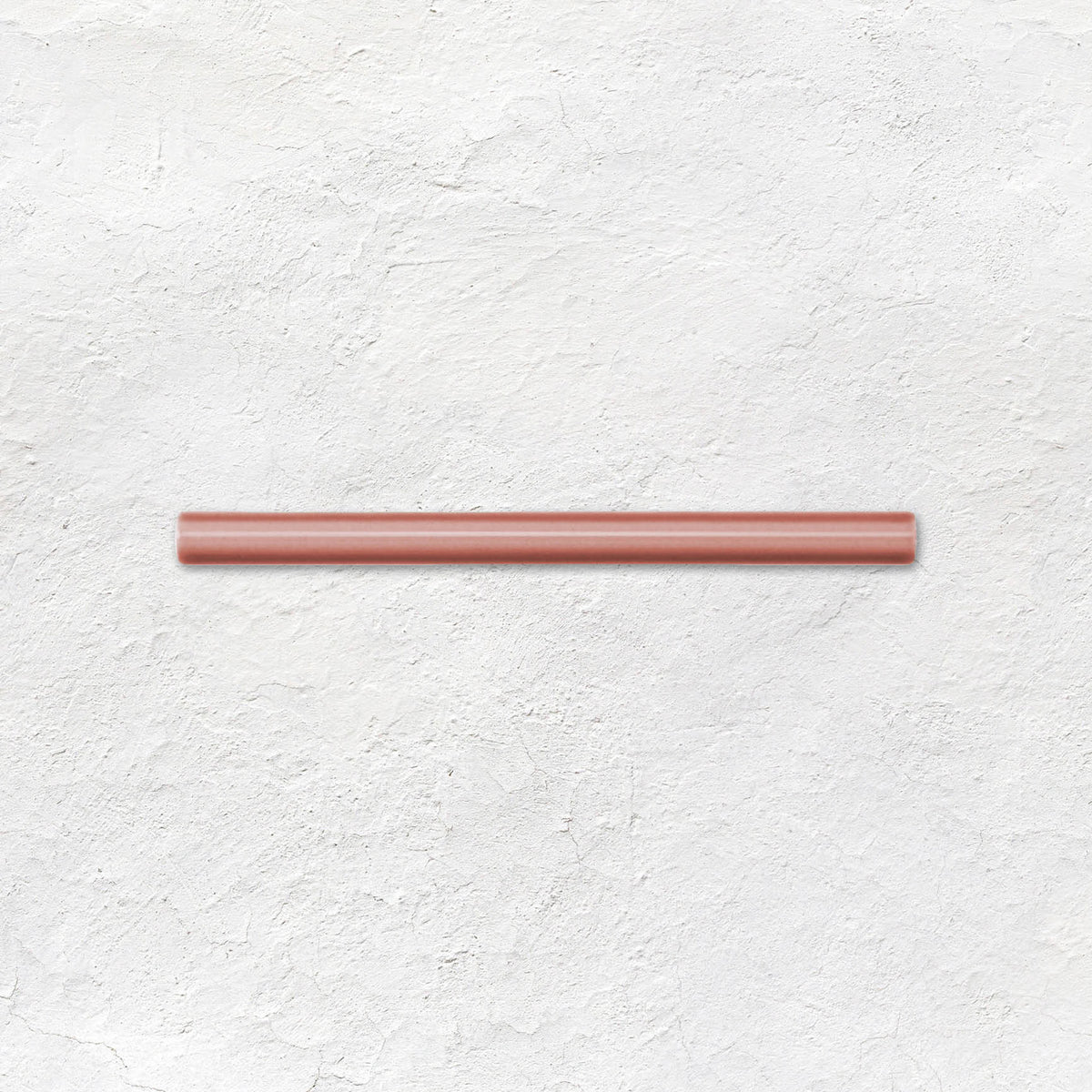 Duchy Pink Omega Moulding Ceramic Wall Tile 152x12mm - Gloss