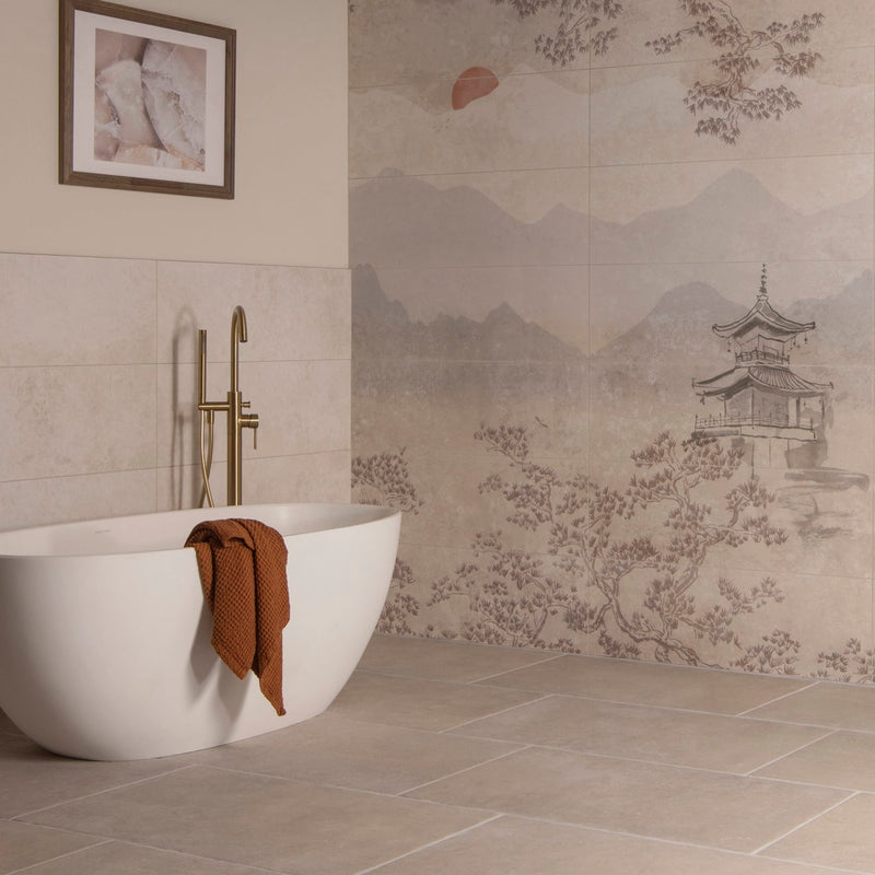 Eastern Mist Stone Coordinating Single Tile