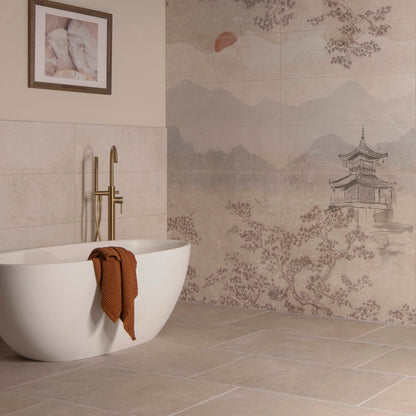 Eastern Mist Stone Coordinating Single Tile